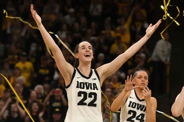 Iowa's Caitlin Clark is the biggest star in college basketball, men's or women's, this season.