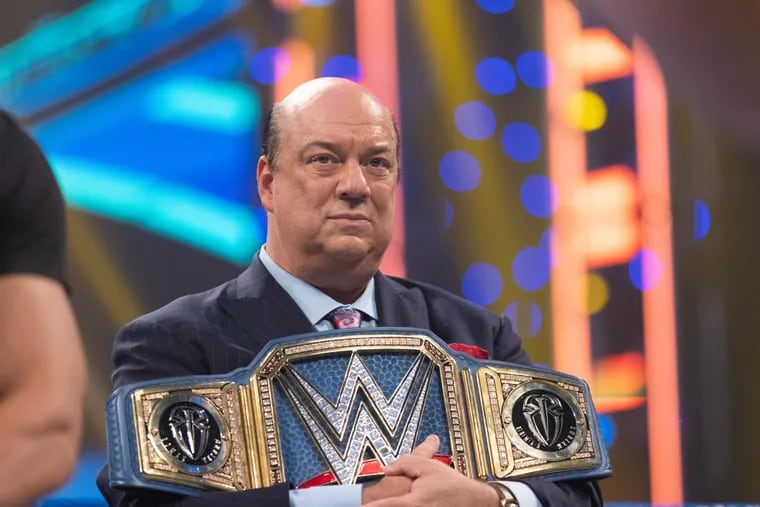 WWE's Paul Heyman is one of the founders of Extreme Championship Wrestling, which was based in Philadelphia.