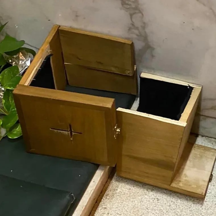 Our Lady of Consolation Catholic Church leaders say cash from its donations box was stolen over Easter weekend. The church is located in Tacony. Leaders hope the thief will have a change of heart.